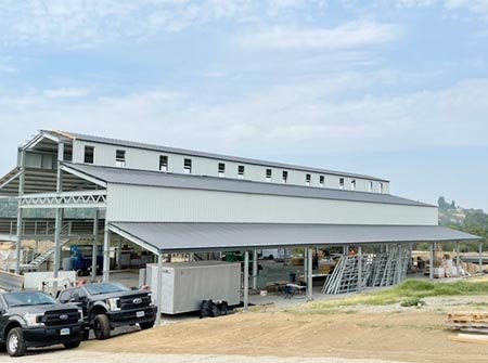 California, USA Steel Barn Building
