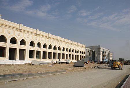 19,800 SQM Dubai Steel structure library 